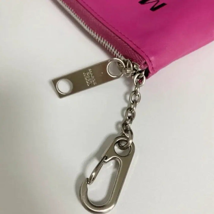 [SOLD OUT] 마지셔우드/ LOGO ZIPPER WALLET (핑크,블루)