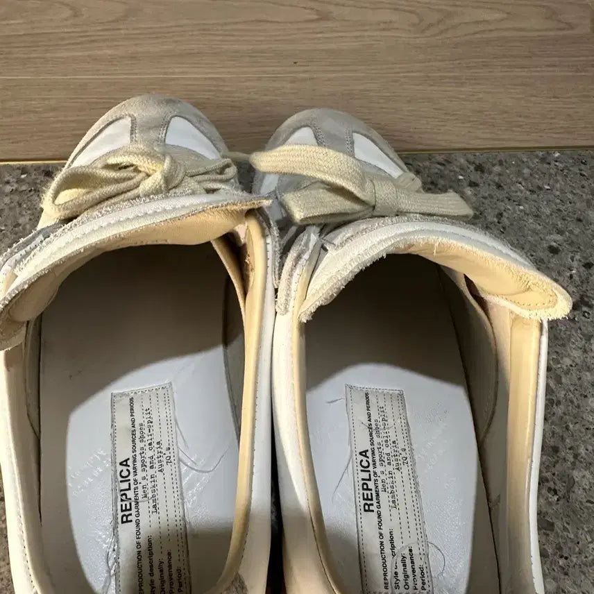 [BUNJANG] Maison Margiela Replica Sneakers EU41 / EU41 메종 마르지엘라 카프스킨 레플리카 스니커즈 판매합니다