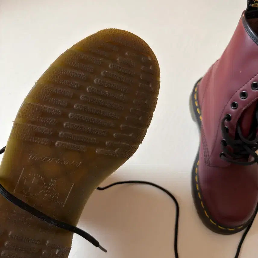 [BUNJANG] Dr. Martens 1460 Burgundy Boots / 닥터마틴 1460 버건디 부츠 240