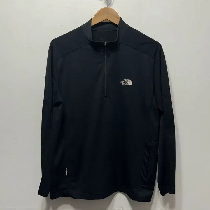[BUNJANG] The North Face Black Half-Neck Long Sleeve T-shirt M / 노스페이스 블랙 하프넥 긴팔 티셔츠 M