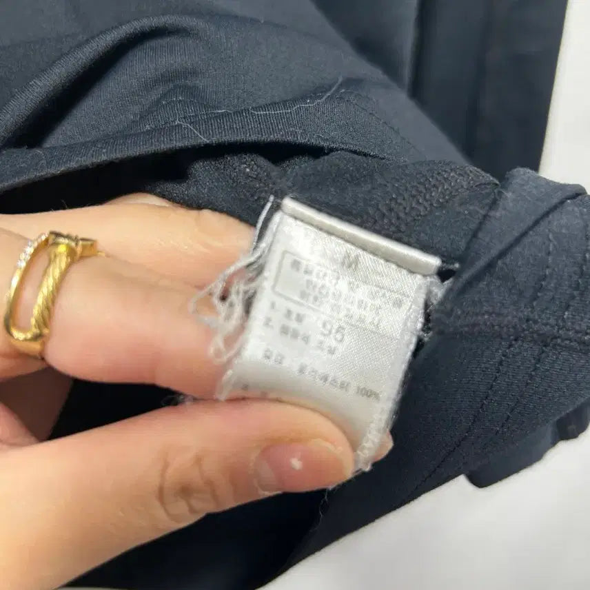 [BUNJANG] The North Face Black Half-Neck Long Sleeve T-shirt M / 노스페이스 블랙 하프넥 긴팔 티셔츠 M