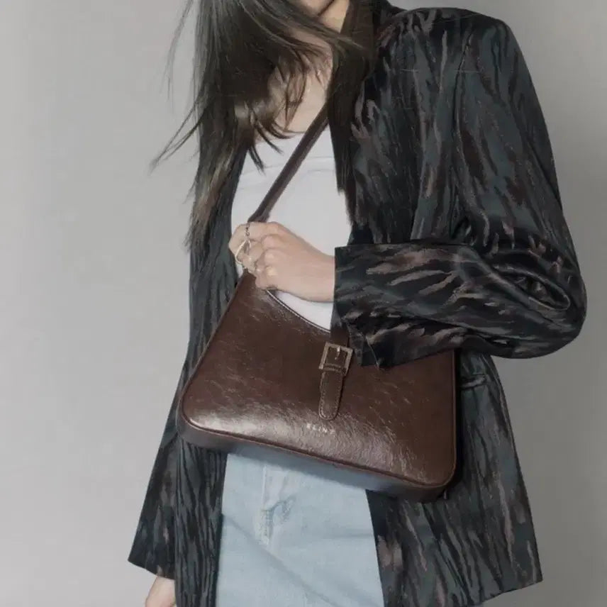 [BUNJANG] ELINT Raina Bag - Dark Brown / [ELINT] 새상품/ 레이나백_ 다크브라운