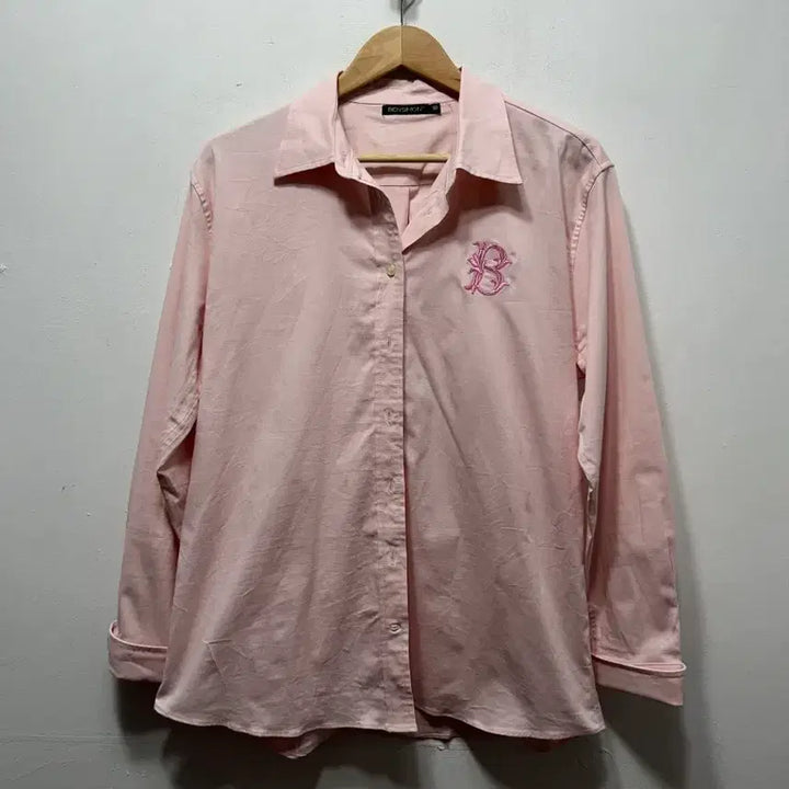 [BUNJANG] Bensimon Pink Long Sleeve Shirt (Size 110) / 벤시몽 핑크색 긴팔 셔츠 110