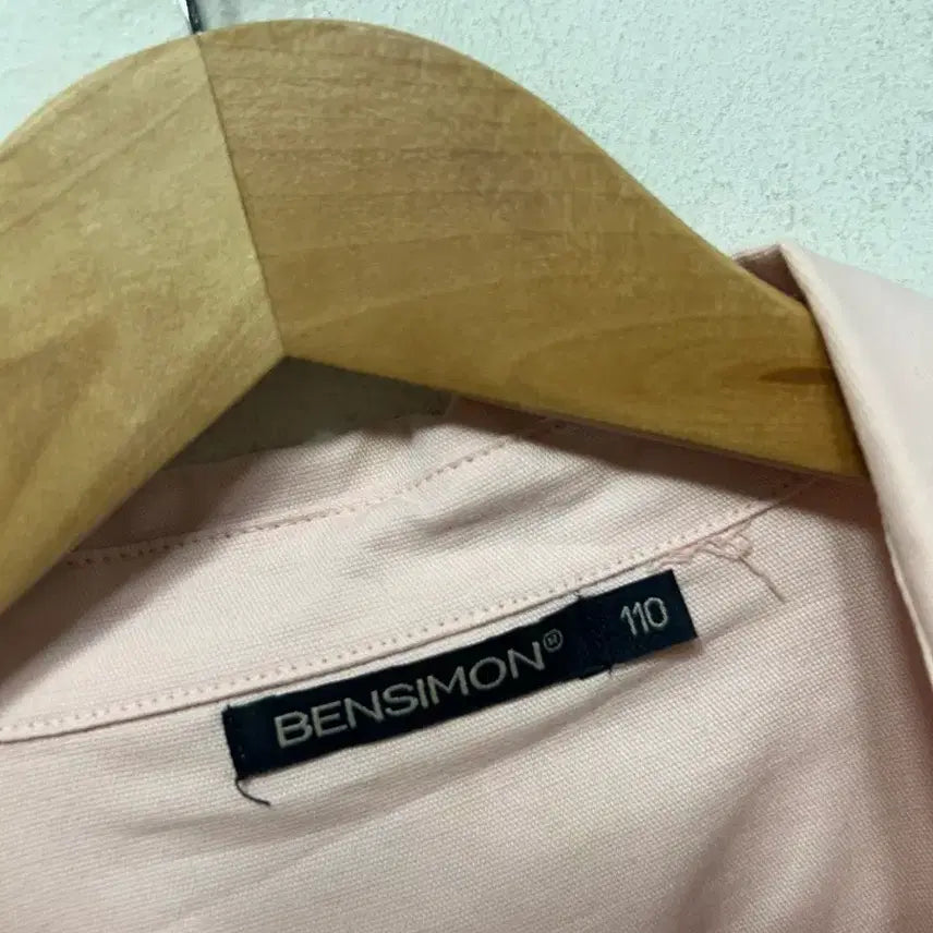 [BUNJANG] Bensimon Pink Long Sleeve Shirt (Size 110) / 벤시몽 핑크색 긴팔 셔츠 110
