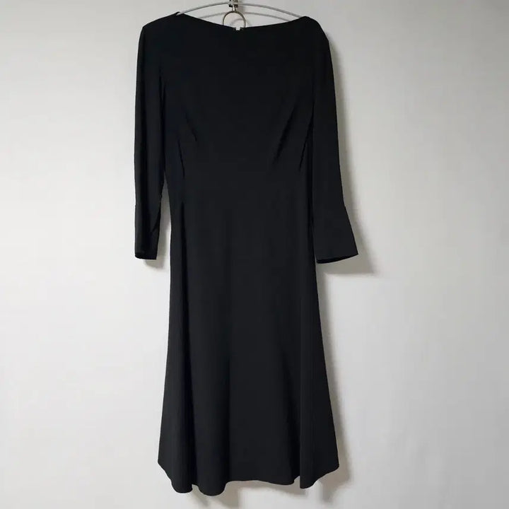[SOLD OUT] 타임)한섬)55 블랙 벨트 롱 원피스