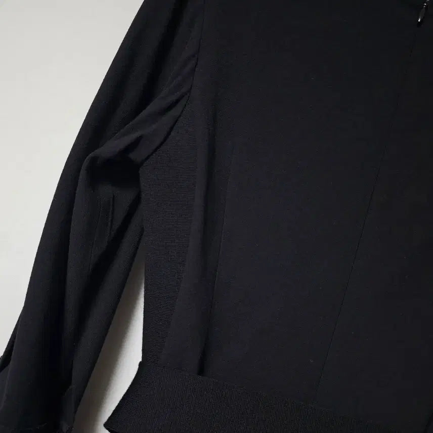 [SOLD OUT] 타임)한섬)55 블랙 벨트 롱 원피스