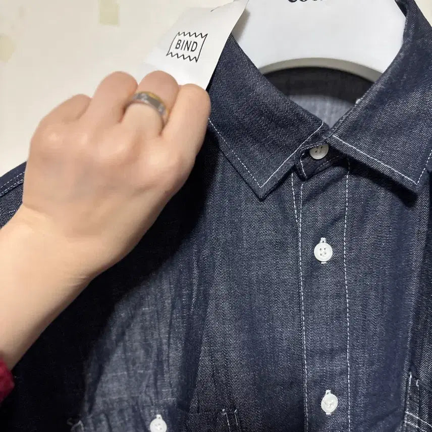 [SOLD OUT] BIND 데님 셔츠