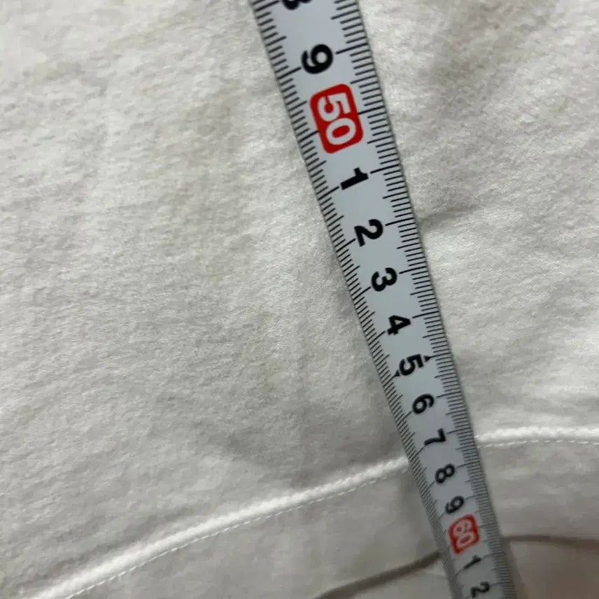 [BUNJANG] Hazzys White/Blue Short Sleeve Polo Shirt (M) / 헤지스 화이트/블루 반팔 카라 티셔츠 M