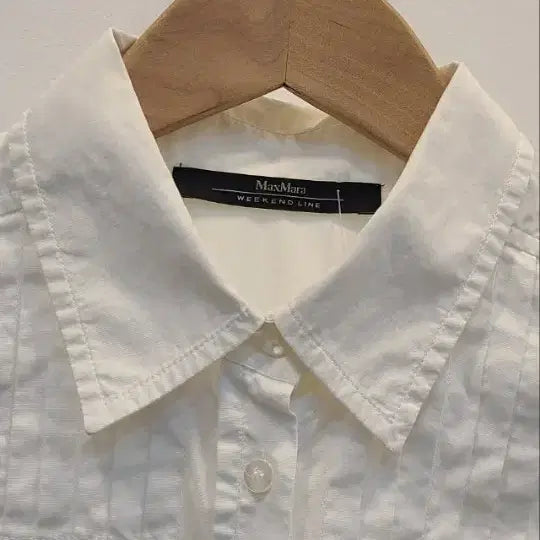 [SOLD OUT] 막스마라위캔드   55-66   핀턱   화이트셔츠