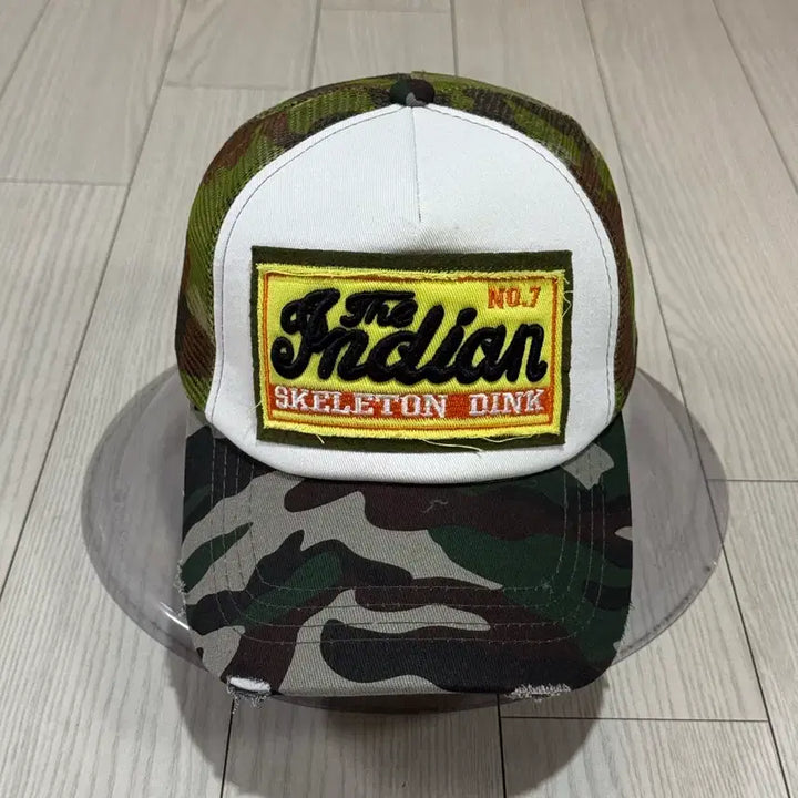 [BUNJANG] Vintage Camo Mesh Cap / 빈티지 카모 메쉬캡 모자 상태a 사이즈free