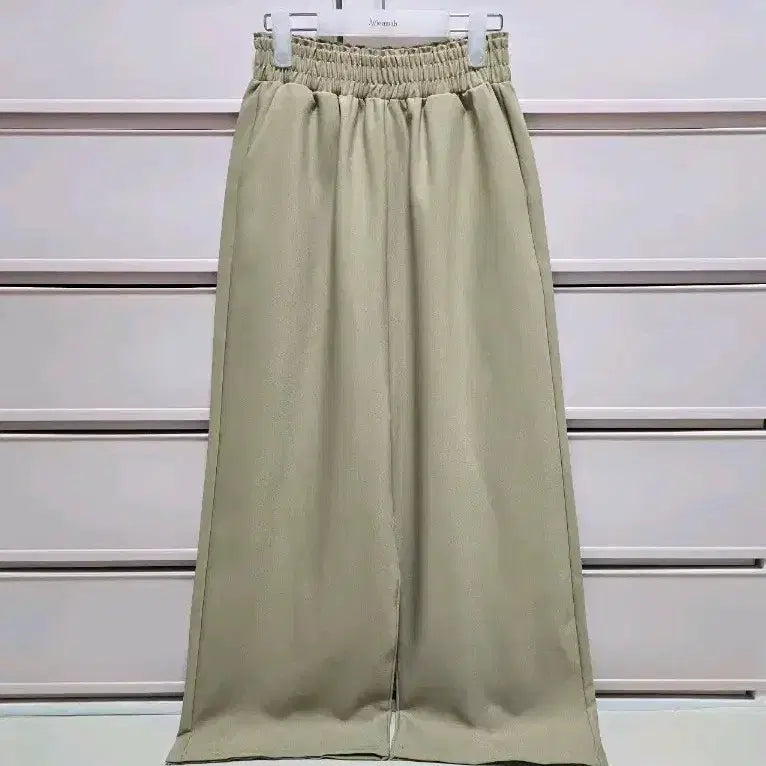 [BUNJANG] Washed Wide Banding Pants / 워싱 와이드 밴딩팬츠 새상품