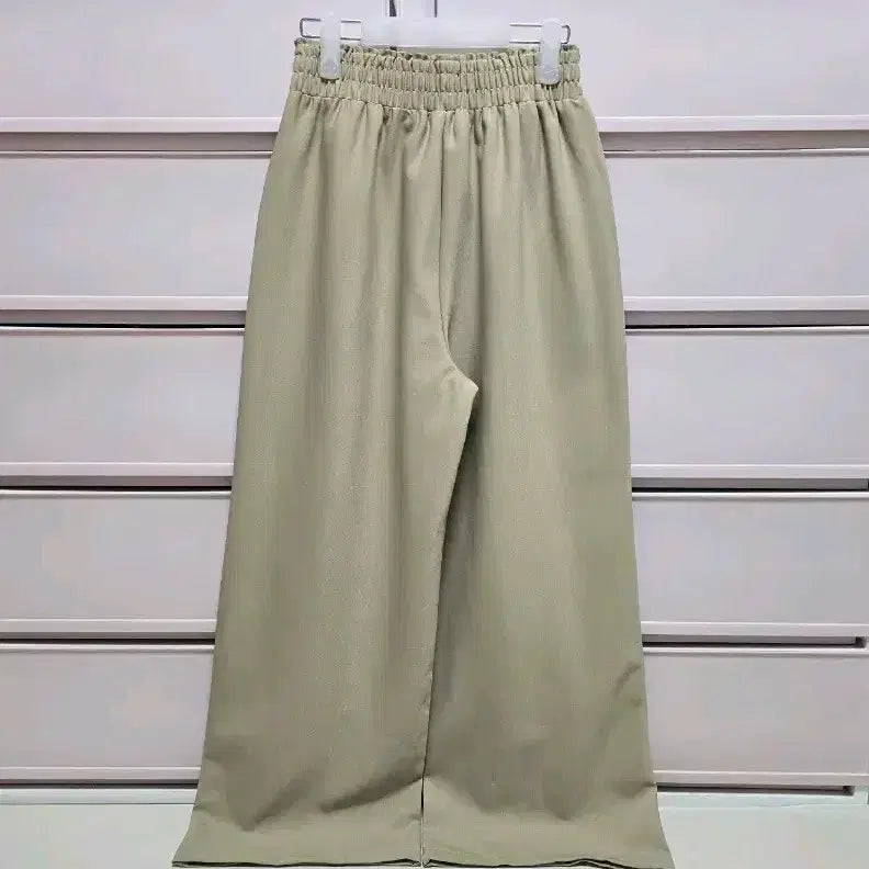 [BUNJANG] Washed Wide Banding Pants / 워싱 와이드 밴딩팬츠 새상품