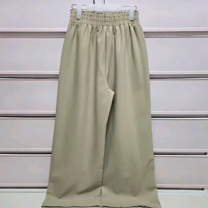 [BUNJANG] Washed Wide Banding Pants / 워싱 와이드 밴딩팬츠 새상품