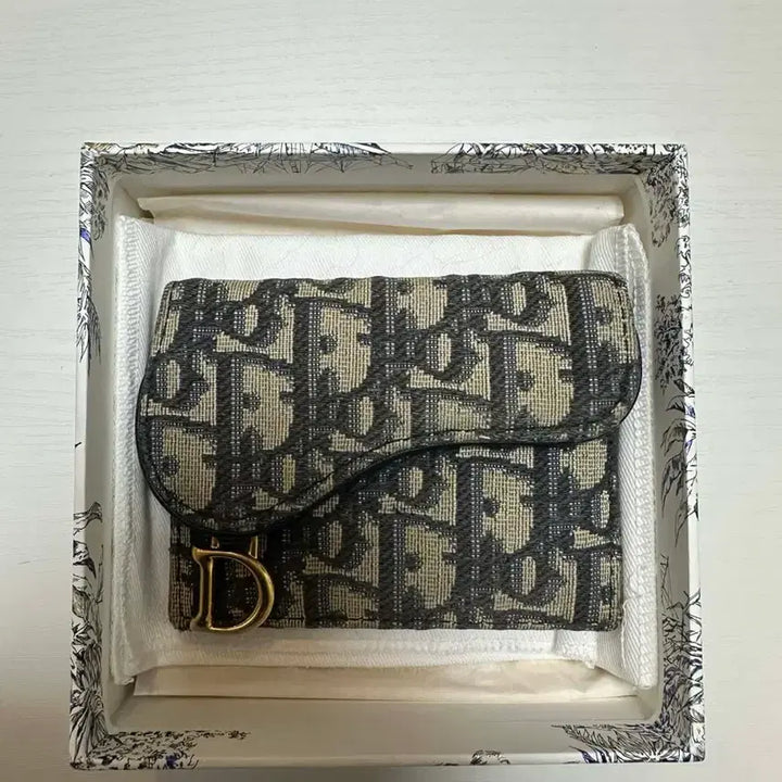 [BUNJANG] Dior Oblique Saddle Card Wallet / [ A+급 / 풀구성 ] 디올 오블리크 새들 카드지갑