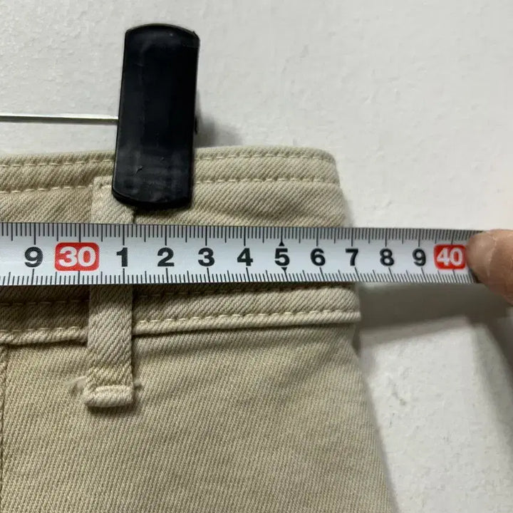 [BUNJANG] ZARA Beige Wide Denim Pants 28 / 자라 베이지 와이드 데님 팬츠 28