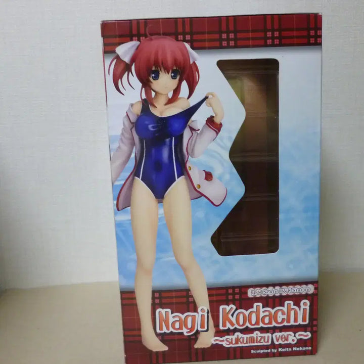 [BUNJANG] Daedoseogwan No Shepherd Kodachi Nagi School Swimsuit Figure / 대도서관의 양치기 코다치 나기 스쿨미즈 미개봉 새제품 수영복 피규어