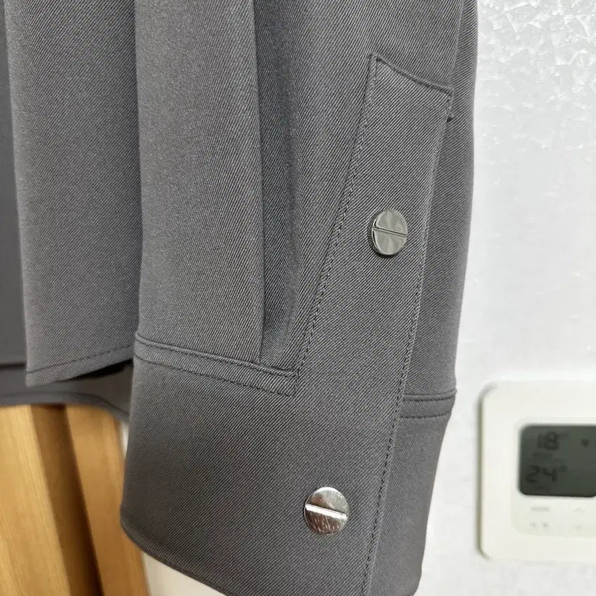 [SOLD OUT] (50) 23SS 우영미 더블 포켓 폴로 티셔츠 - 그레이