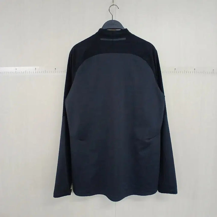 [SOLD OUT] 나이키 블랙/형광 그린 하프집업 긴팔티