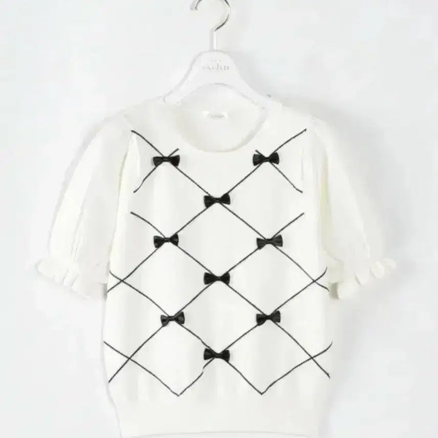 [SOLD OUT] 에블린 다이아 리본니트 / 스나계 지뢰계 양산형