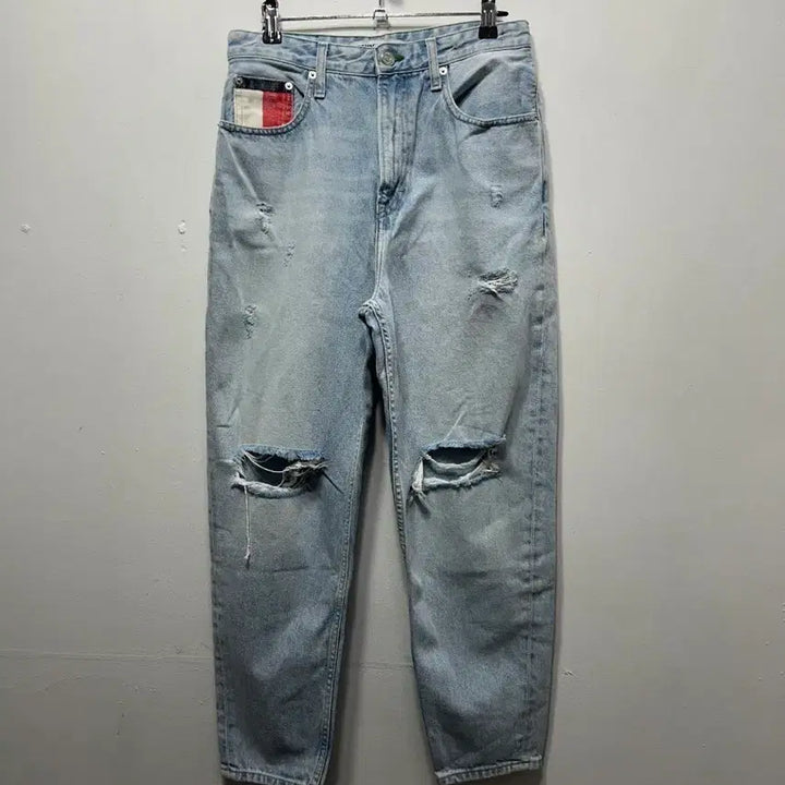 [BUNJANG] Tommy Hilfiger Distressed Denim Jeans / 타미힐피거 디스트로이드 데님 청바지 28/30