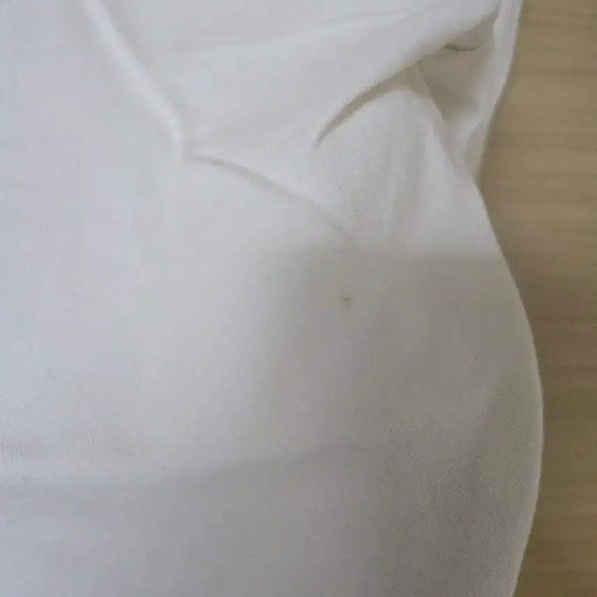 [BUNJANG] 8SECONDS Ivory Cut-Hem Straight Pants / 에잇세컨즈(8SECONDS) 아이보리 컷팅 밑단 스트레이트 팬츠