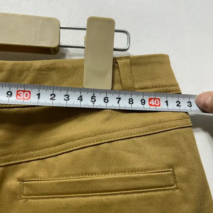 [BUNJANG] Hazzys Khaki Pleated Mini Skirt / 헤지스 카키색 플리츠 미니 스커트 둘레 73