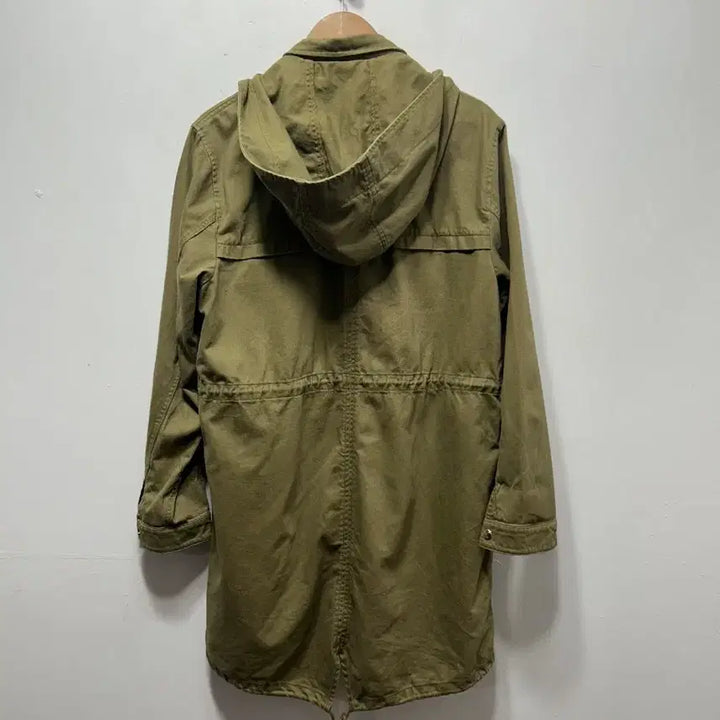 [SOLD OUT] 자라 F 트라잘룩 카키색 후드 야상 점퍼