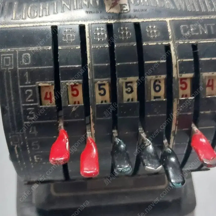 [BUNJANG] USA Check Writer Antique / 수표발행기 골동품. USA