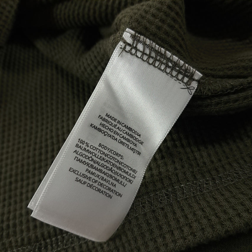 [BUNJANG] Polo Ralph Lauren Olive Green Waffle Knit T-shirt / CK242 S 폴로 와플 올리브그린 티셔츠