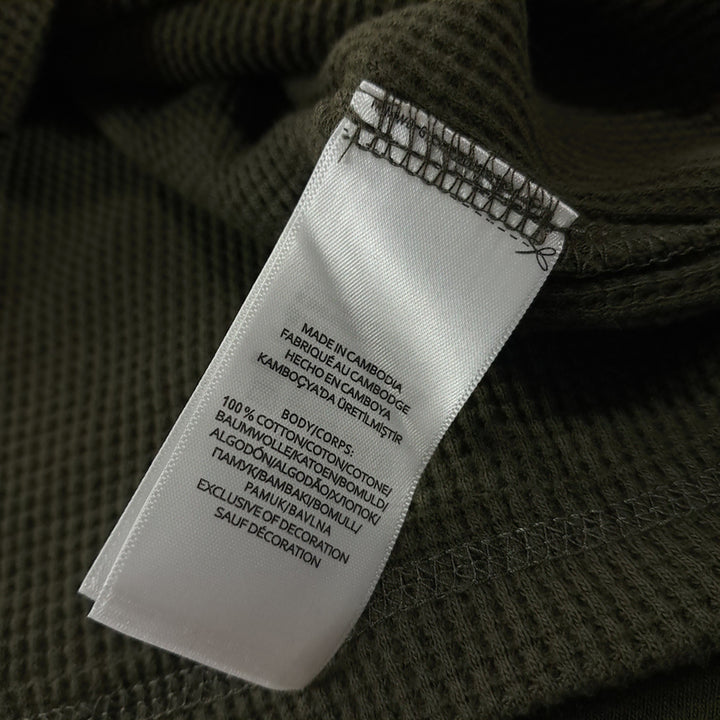 [BUNJANG] Polo Ralph Lauren Olive Green Waffle Knit T-shirt / CK242 S 폴로 와플 올리브그린 티셔츠