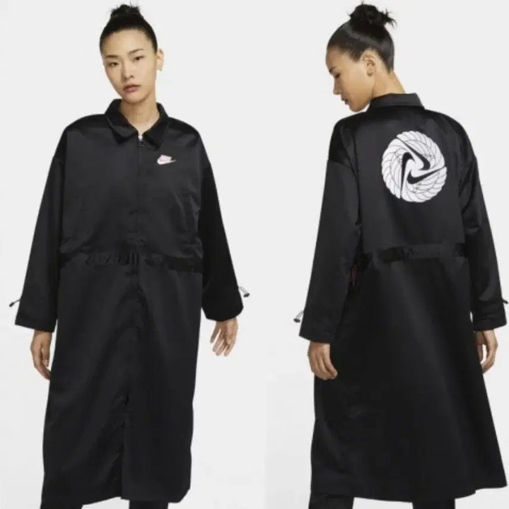 [BUNJANG] Nike Women Icon Clash Long Jacket Dress - M / 나이키 우먼 아이콘 크러쉬 롱자켓원피스m