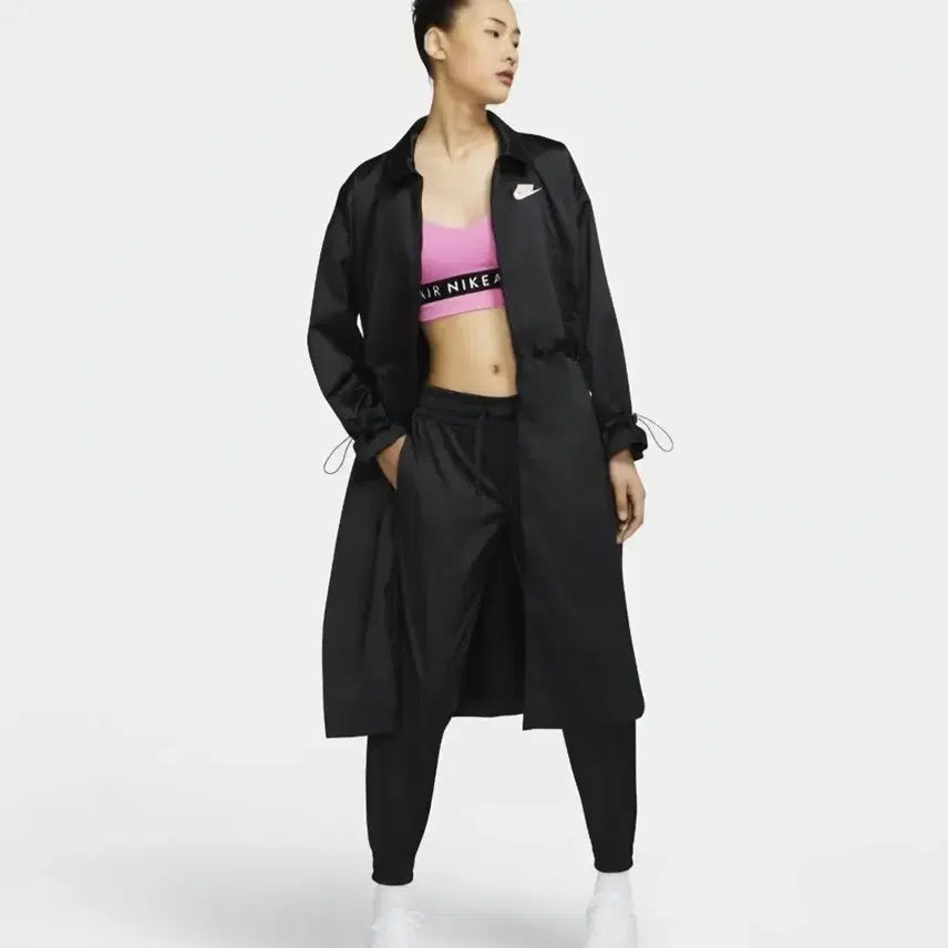 [BUNJANG] Nike Women Icon Clash Long Jacket Dress - M / 나이키 우먼 아이콘 크러쉬 롱자켓원피스m