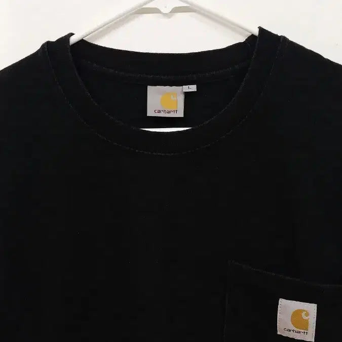 [SOLD OUT] 칼하트 포켓 반팔 티셔츠 블랙