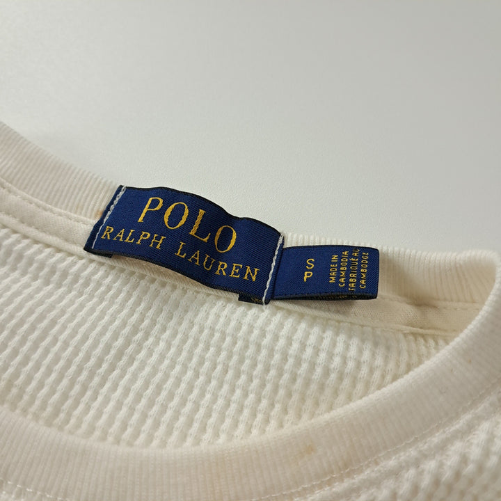 [SOLD OUT] CK244 S 폴로 와플 아이보리 티셔츠