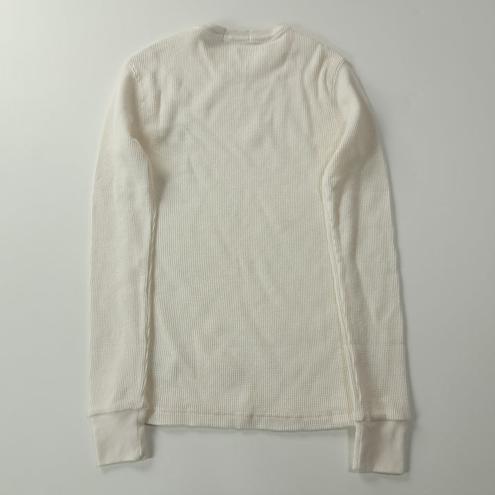 [SOLD OUT] CK244 S 폴로 와플 아이보리 티셔츠