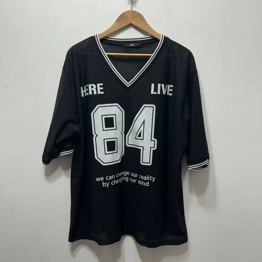 [SOLD OUT] nob 블랙 메쉬 반팔 티셔츠 84 F