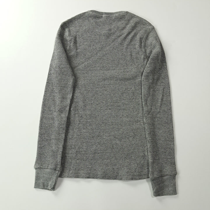 [BUNJANG] Polo Ralph Lauren Waffle T-Shirt / CK245 S 폴로 와플 그레이 티셔츠