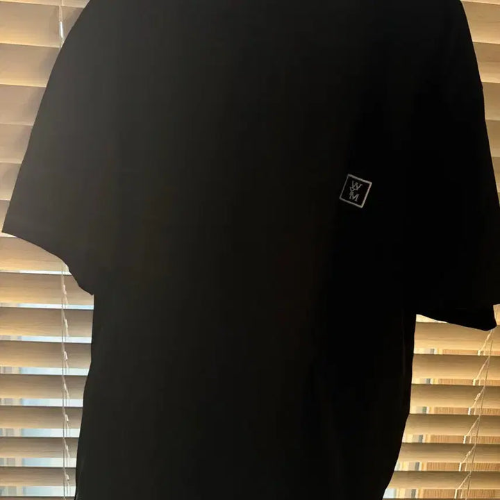 [BUNJANG] Wooyoungmi Cotton Back Logo T-shirt Black / 우영미 코튼 백로고 티셔츠 블랙 - 23FW