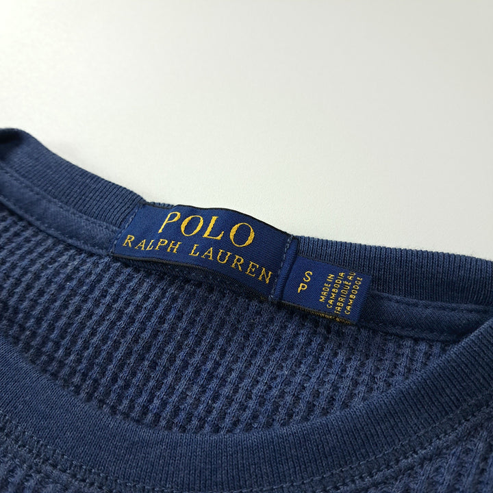 [SOLD OUT] CK246 S 폴로 와플 아쿠아블루 티셔츠