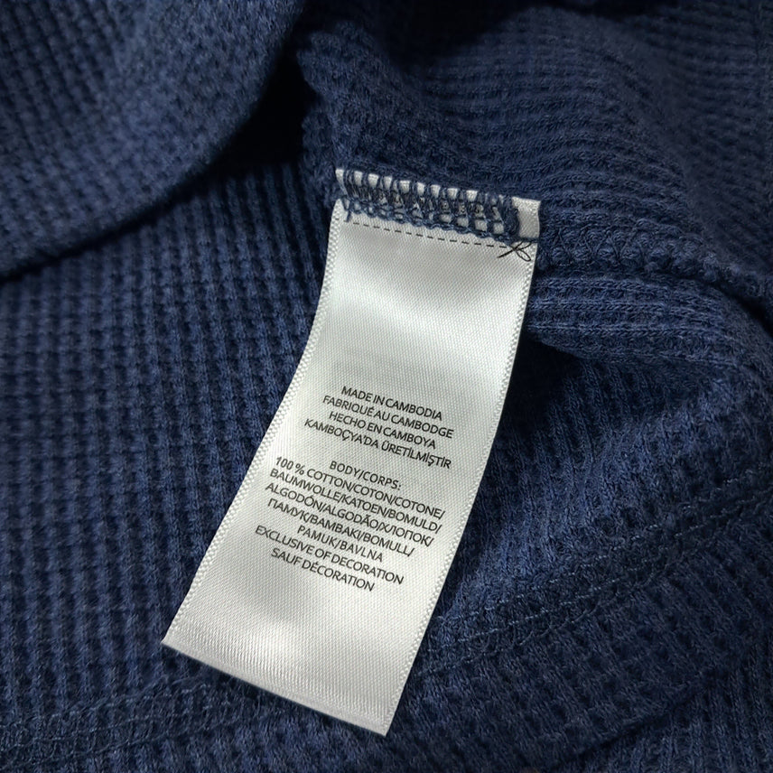 [SOLD OUT] CK246 S 폴로 와플 아쿠아블루 티셔츠