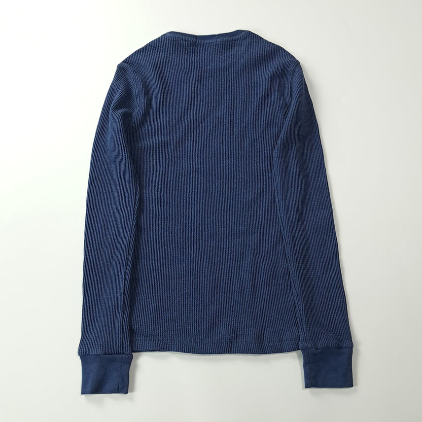 [SOLD OUT] CK246 S 폴로 와플 아쿠아블루 티셔츠