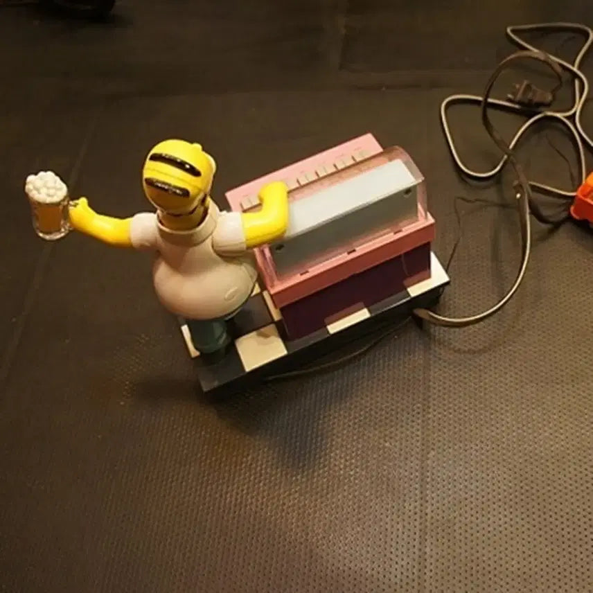 [BUNJANG] Simpsons Homer Simpson Jukebox Radio Toy Figure / 호머심슨라디오 쥬크박스 심슨소품토이빈티지호머심슨피규어 토이인형고전완구UU