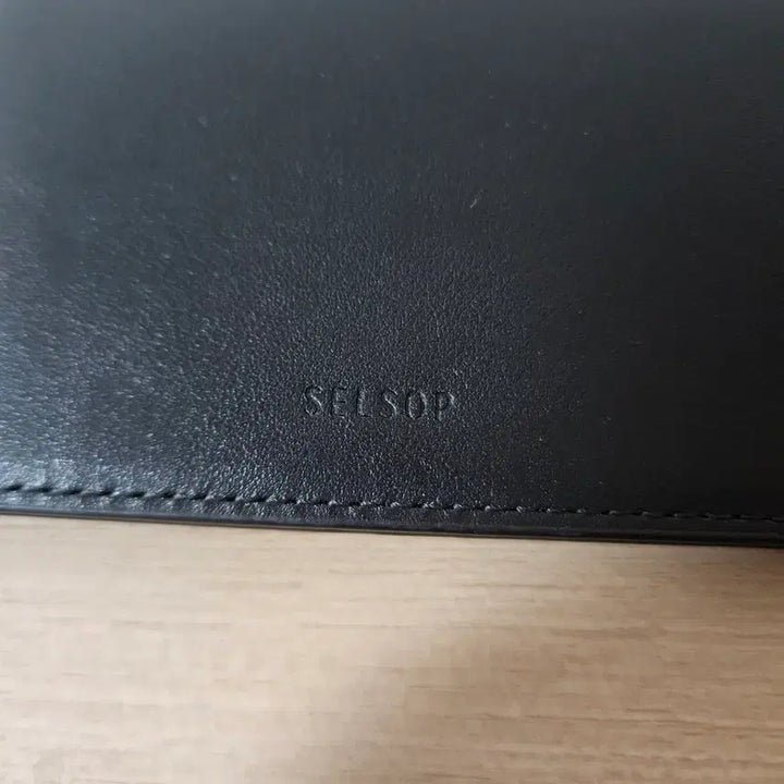 [BUNJANG] SELSOP Black Leather Card Wallet / [미사용/새상품] 셀솝(SELSOP) 심플 블랙 가죽 카드지갑