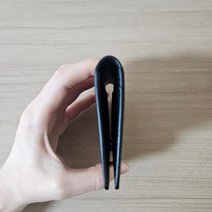 [BUNJANG] SELSOP Black Leather Card Wallet / [미사용/새상품] 셀솝(SELSOP) 심플 블랙 가죽 카드지갑