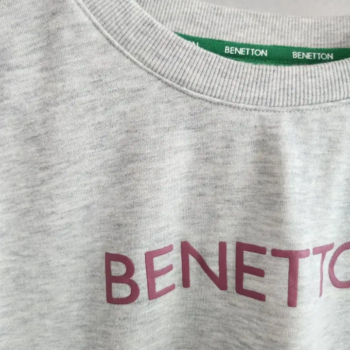 [BUNJANG] Benetton Gray Sweatshirt / 베네통 맨투맨 티셔츠 회색