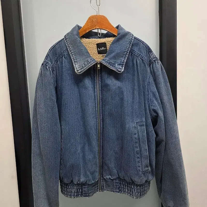 [SOLD OUT] 랩 LAP 뽀글이안감 데님 블루종