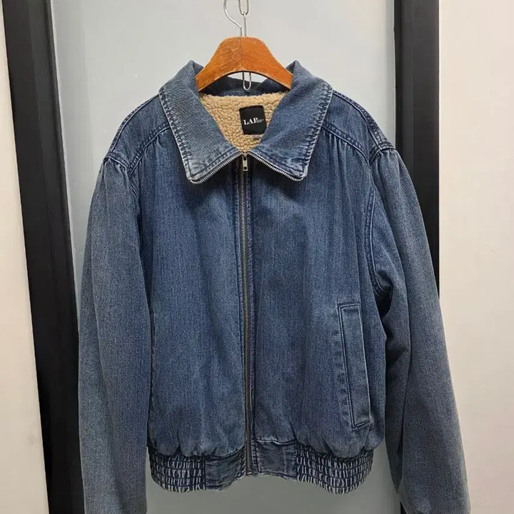 [SOLD OUT] 랩 LAP 뽀글이안감 데님 블루종