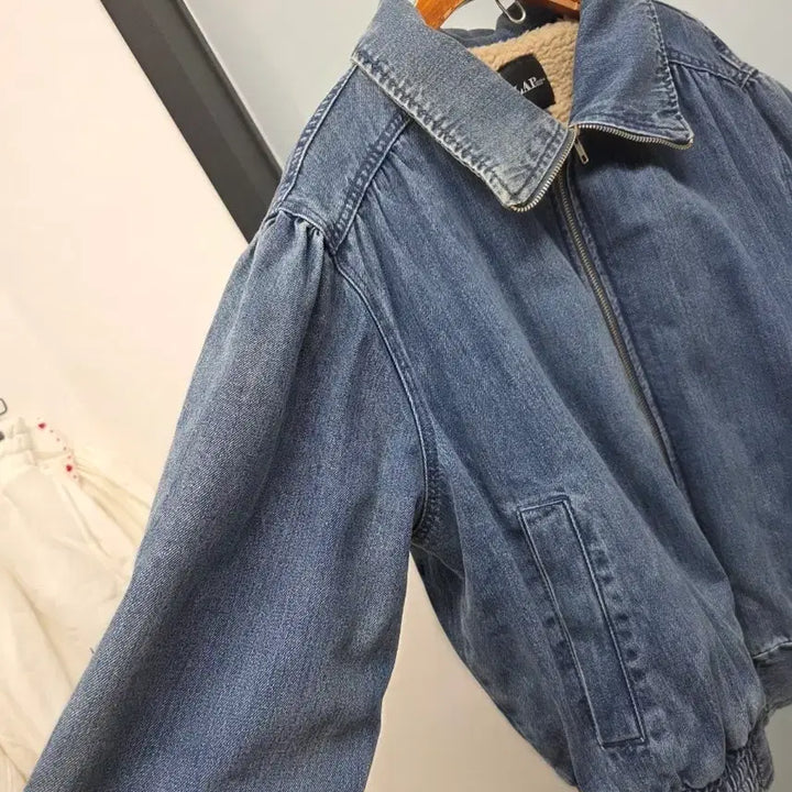 [SOLD OUT] 랩 LAP 뽀글이안감 데님 블루종