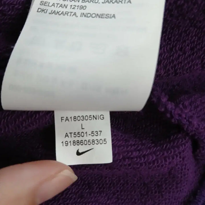 [BUNJANG] Nike ACG Night Purple Hoodie / 나이키 ACG 나이트 퍼플 후드티