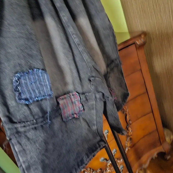 [BUNJANG] Zinuci Patchwork Detail Shorts / 지누시 귀여운 반바지